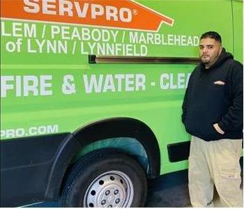 Eliseo Gonzalez, team member at SERVPRO of Medford / Everett