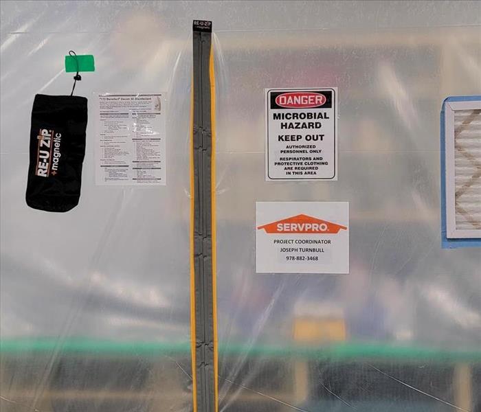 poly barrier with access strip