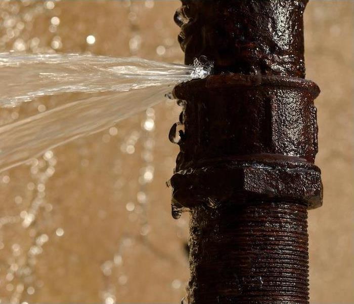 leaking pipe