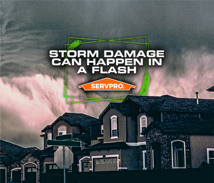 SERVPRO storm damage